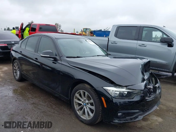2016 BMW 3 Series 320i with VIN WBA8A9C51GK617012, listed as a IAAI auction lot 41896624 with 56,289 mi miles. Bid and sale history available at carsss.com. Image 1.