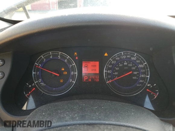 2008 Infiniti EX Journey with VIN JNKAJ09F08M351048, listed as a Copart auction lot 57067625 with 279,732 mi miles and Clean title. Bid and sale history available at DreamBid. Image 9.