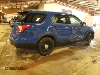 2016 Ford Police Interceptor Utility z VIN 1FM5K8AT4GGD06316, wystawiony jako Copart lot #49174345 z przebiegiem 99 598 mil mil oraz Nie do naprawy • Non repairable. Historia ofert i sprzedaży dostępna na DreamBid. Obrazek 3.