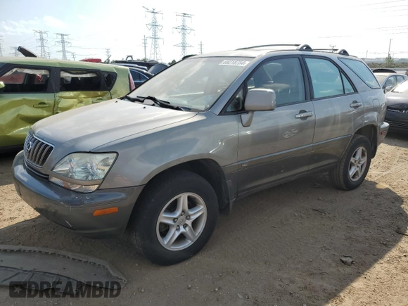 2001 Lexus RX 300 with VIN JTJHF10U810190848, listed as a Copart auction lot 69218754 with 96,814 mi miles and Clean Title. Bid and sale history available at DreamBid. Image 1.