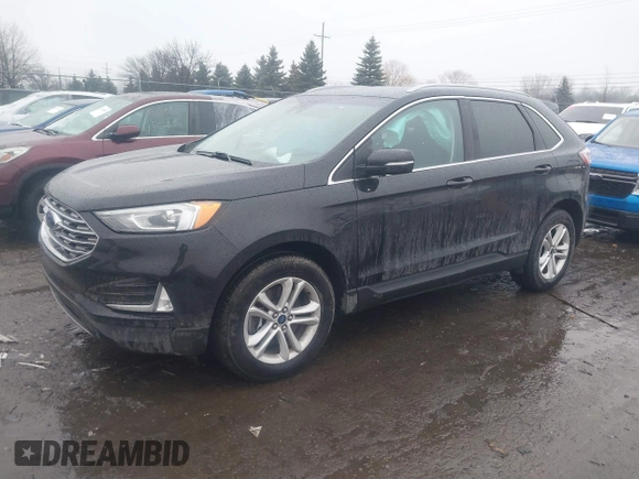 2020 Ford Edge SEL with VIN 2FMPK4J94LBA80978, listed as a IAAI auction lot 41682907 with 67,158 mi miles. Bid and sale history available at carsss.com. Image 17.