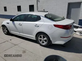 2015 Kia Optima LX with VIN KNAGM4A73F5664551, listed as a Copart auction lot 54159005 with 103,170 mi miles and Salvage Title. Bid and sale history available at carsss.com. Image 2.