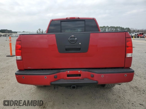2012 Nissan Titan SV with VIN 1N6BA0EK4CN319941, listed as a Copart auction lot 43640705 with 210,885 mi miles and Salvage Title. Bid and sale history available at DreamBid. Image 6.