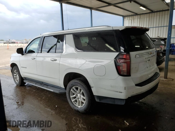 2021 Chevrolet Suburban LS with VIN 1GNSKBKDXMR303892, listed as a Copart auction lot 60840085 with 385,639 mi miles and Clean title. Bid and sale history available at DreamBid. Image 2.