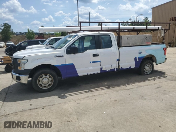 2017 Ford F-150 XL with VIN 1FTFX1CF0HKC36692, listed as a Copart auction lot 55098435 with 158,655 mi miles and Clean title. Bid and sale history available at DreamBid. Image 1.
