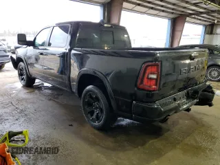 2025 Ram 1500 Big Horn with VIN 1C6SRFFPXSN511220, listed as a Copart auction lot 44011285 with 20,861 mi miles and Salvage Title. Bid and sale history available at carsss.com. Image 2.