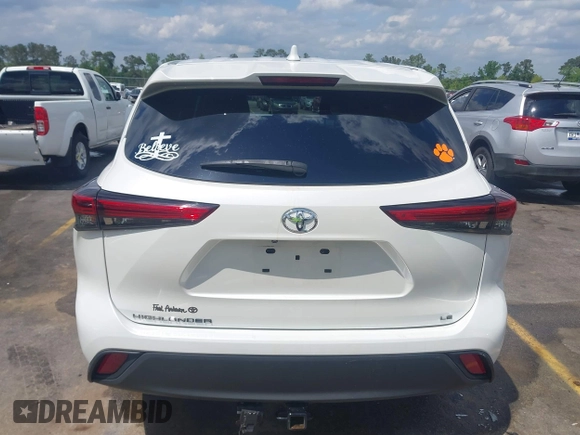 2021 Toyota Highlander L with VIN 5TDZZRAH7MS516123, listed as a IAAI auction lot 42010742 with 63,299 mi miles and . Bid and sale history available at DreamBid. Image 17.
