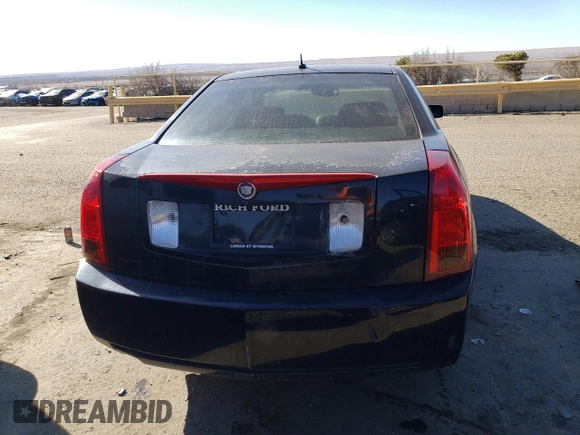 2007 Cadillac CTS with VIN 1G6DM57T670149190, listed as a Copart auction lot 43353284 with 0 mi miles and Salvage Title. Bid and sale history available at carsss.com. Image 6.