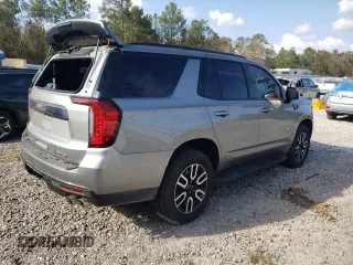 2023 GMC Yukon AT4 with VIN 1GKS2CKL6PR243916, listed as a Copart auction lot 74857434 with 15,509 mi miles and Salvage Title. Bid and sale history available at carsss.com. Image 3.