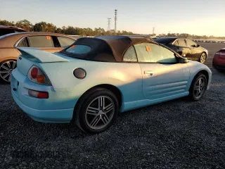 2005 Mitsubishi Eclipse GTS with VIN 4A3AE75H25E033876, listed as a Copart auction lot 76860384 with 0 mi miles and Salvage Title. Bid and sale history available at carsss.com. Image 3.