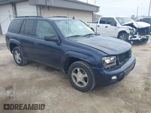 2008 Chevrolet TrailBlazer 3LT with VIN 1GNDT13S082211993, listed as a IAAI auction lot 42063734 with 250,803 mi miles and . Bid and sale history available at DreamBid. Image 1.