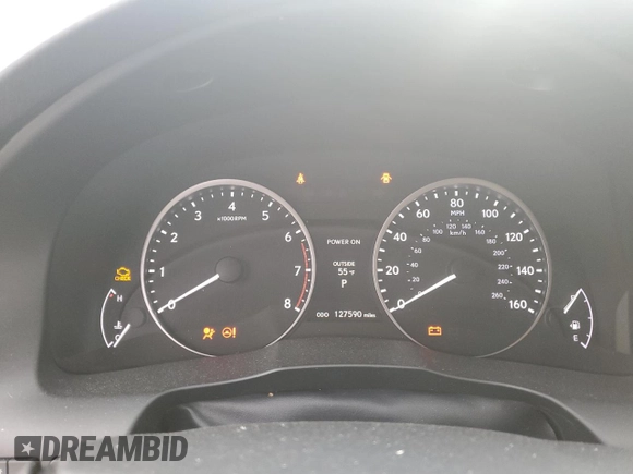 2015 Lexus ES with VIN JTHBK1GG1F2153493, listed as a Copart auction lot 50904415 with 127,590 mi miles and Salvage Title. Bid and sale history available at carsss.com. Image 9.
