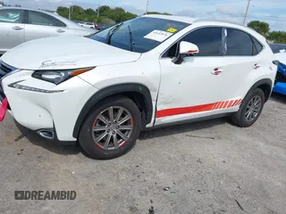 2015 Lexus NX 200t with VIN JTJYARBZ1F2018047, listed as a IAAI auction lot 41633876 with 154,396 mi miles. Bid and sale history available at carsss.com. Image 6.