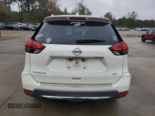 2017 Nissan Rogue SV with VIN KNMAT2MT8HP604376, listed as a Copart auction lot 83649814 with 87,119 mi miles and Salvage Title. Bid and sale history available at carsss.com. Image 6.