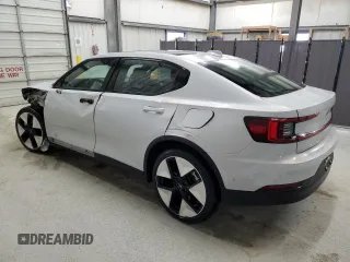 2023 Polestar 2 with VIN YSMED3KA7PL114169, listed as a Copart auction lot 72011064 with Not Provided miles and Salvage Title. Bid and sale history available at carsss.com. Image 2.