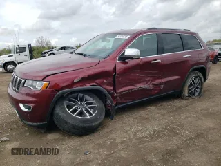 2022 Jeep Grand Cherokee Limited with VIN 1C4RJFBG1NC166910, listed as a Copart auction lot 54356535 with 23,780 mi miles and Salvage title. Bid and sale history available at DreamBid. Image 1.