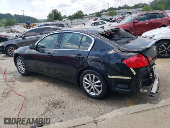 2007 Infiniti G35 G35x with VIN JNKBV61F57M819393, listed as a Copart auction lot 61882334 with 105,398 mi miles and Non Repairable. Bid and sale history available at DreamBid. Image 2.