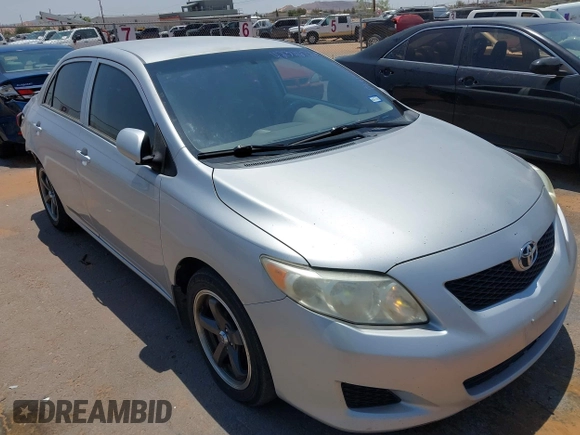 2010 Toyota Corolla with VIN 1NXBU4EE1AZ279392, listed as a IAAI auction lot 42346726 with 192,053 mi miles and . Bid and sale history available at DreamBid. Image 1.