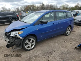 2006 Mazda 5 Sport with VIN JM1CR293660119823, listed as a Copart auction lot 52955685 with 128,961 mi miles and Salvage title. Bid and sale history available at DreamBid. Image 1.