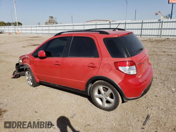 2008 Suzuki SX4 with VIN JS2YB413585105781, listed as a Copart auction lot 74695774 with 110,079 mi miles and Salvage Title. Bid and sale history available at carsss.com. Image 2.