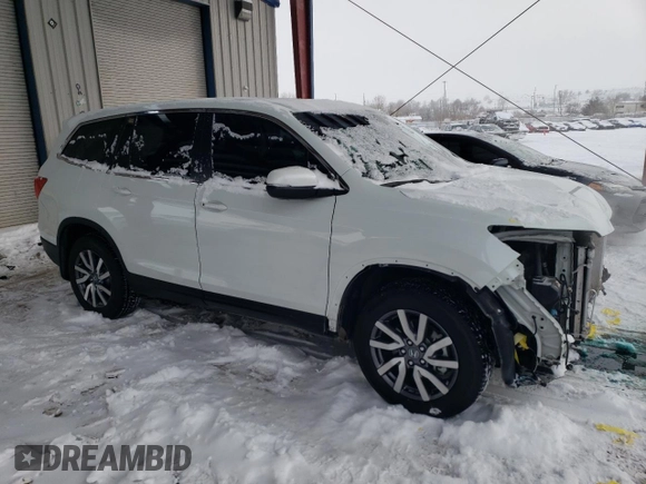 2022 Honda Pilot EX-L с VIN 5FNYF6H55NB095023, выставлен на аукционе Copart как лот 45405865 с пробегом 24 062 миль миль и Списание • Salvage title. История ставок и продаж доступна на DreamBid. Изображение 4.