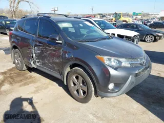 2015 Toyota RAV4 XLE with VIN JTMRFREV8FD136568, listed as a IAAI auction lot 41794524 with 87,875 mi miles. Bid and sale history available at carsss.com. Image 1.