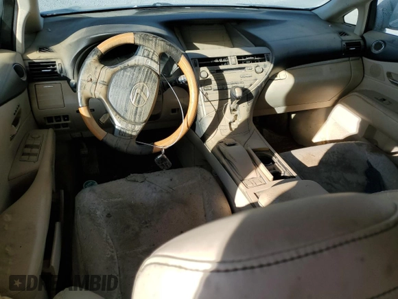 2014 Lexus RX 450h with VIN JTJZB1BA9E2009513, listed as a Copart auction lot 76291594 with Not provided miles and Salvage title. Bid and sale history available at DreamBid. Image 8.