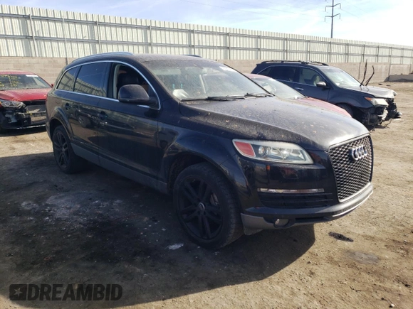 2009 Audi Q7 z VIN WA1AV74L39D008760, wystawiony jako Copart lot #85834664 z przebiegiem 165 647 mil mil oraz Czysty tytuł • Clean title. Historia ofert i sprzedaży dostępna na DreamBid. Obrazek 4.
