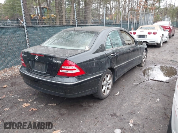 2007 Mercedes-Benz C 280 Luxury with VIN WDBRF92H77F911784, listed as a IAAI auction lot 41735959 with 156,800 mi miles and . Bid and sale history available at DreamBid. Image 4.