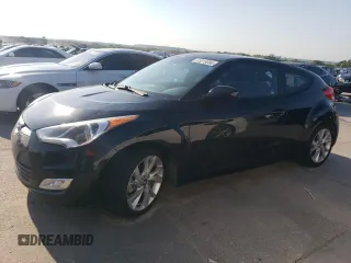 2017 Hyundai Veloster with VIN KMHTC6ADXHU306731, listed as a Copart auction lot 63019084 with 81,957 mi miles and Clean Title. Bid and sale history available at carsss.com. Image 1.