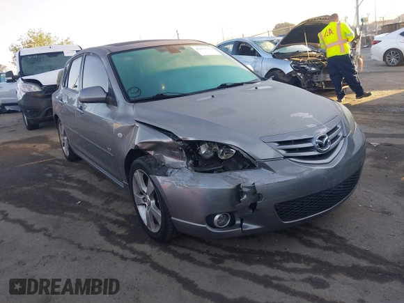 2006 Mazda 3 S Grand Touring with VIN JM1BK344761508230, listed as a IAAI auction lot 41870335 with 179,384 mi miles and . Bid and sale history available at DreamBid. Image 1.
