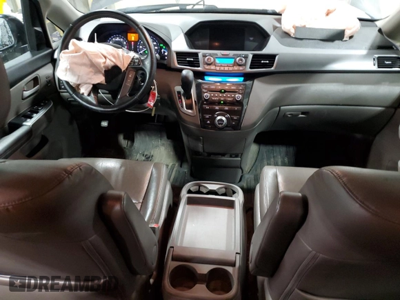 2013 Honda Odyssey Touring with VIN 5FNRL5H90DB071415, listed as a Copart auction lot 52697785 with 200,430 mi miles and Salvage Title. Bid and sale history available at carsss.com. Image 8.