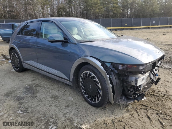 2024 Hyundai IONIQ 5 Limited with VIN KM8KRDDF0RU240140, listed as a Copart auction lot 42205105 with 14,028 mi miles and Salvage Title. Bid and sale history available at carsss.com. Image 4.