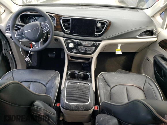 2022 Chrysler Pacifica Limited with VIN 2C4RC3GG6NR189723, listed as a Copart auction lot 60132625 with Not provided miles and Salvage title. Bid and sale history available at DreamBid. Image 8.