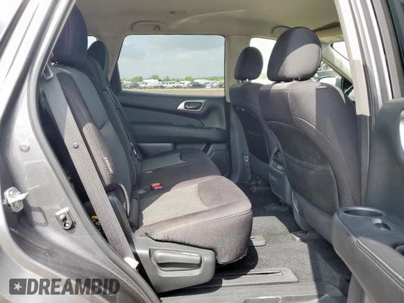 2019 Nissan Pathfinder SV with VIN 5N1DR2MN4KC619822, listed as a Copart auction lot 61045755 with 76,405 mi miles and Salvage title. Bid and sale history available at DreamBid. Image 11.