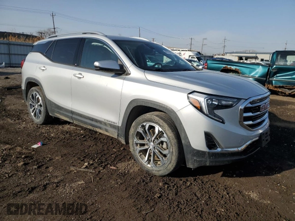 2020 GMC Terrain SLT z VIN 3GKALPEX6LL123243, wystawiony jako Copart lot #49702705 z przebiegiem 44 499 mil mil oraz Szkoda całkowita • Salvage title. Historia ofert i sprzedaży dostępna na DreamBid. Obrazek 4.