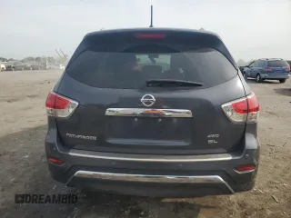 2014 Nissan Pathfinder SL with VIN 5N1AR2MM1EC723859, listed as a Copart auction lot 54532805 with 103,247 mi miles and Salvage Title. Bid and sale history available at carsss.com. Image 6.