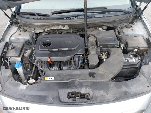 2017 Hyundai Sonata 2.4L with VIN 5NPE24AFXHH564988, listed as a IAAI auction lot 41927777 with 100,758 mi miles. Bid and sale history available at carsss.com. Image 10.