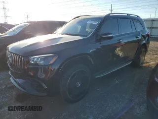 2021 Mercedes-Benz GLS with VIN 4JGFF8KE6MA561735, listed as a Copart auction lot 83317364 with 31,940 mi miles and Salvage Title. Bid and sale history available at carsss.com. Image 1.
