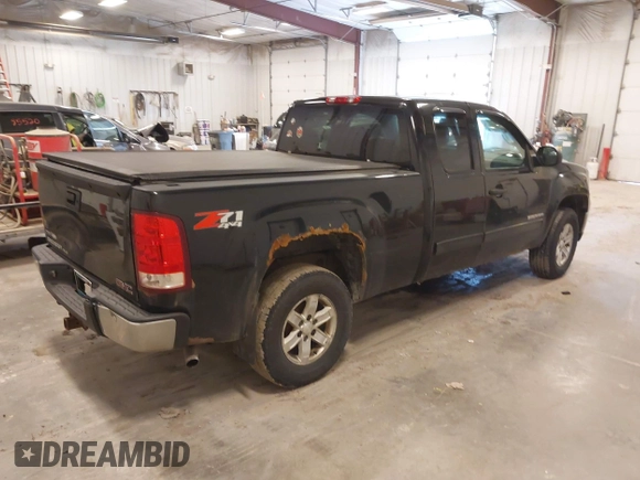 2009 GMC Sierra 1500 SLE with VIN 1GTEK29029Z297795, listed as a IAAI auction lot 41980874 with 231,268 mi miles. Bid and sale history available at carsss.com. Image 4.