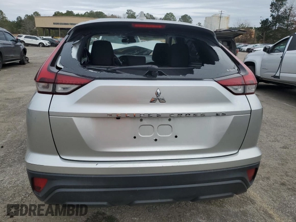 2022 Mitsubishi Eclipse Cross ES with VIN JA4ATUAA5NZ012703, listed as a Copart auction lot 89383935 with Not provided miles and Salvage title. Bid and sale history available at DreamBid. Image 6.