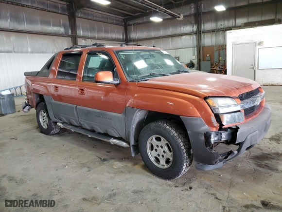 2004 Chevrolet Avalanche Z71 with VIN 3GNEK12T54G216464, listed as a Copart auction lot 46102235 with 184,803 mi miles and Salvage Title. Bid and sale history available at carsss.com. Image 4.