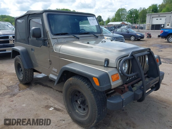 2003 Jeep Wrangler SE with VIN 1J4FA29193P302424, listed as a IAAI auction lot 42179494 with 120,712 mi miles and . Bid and sale history available at DreamBid. Image 1.