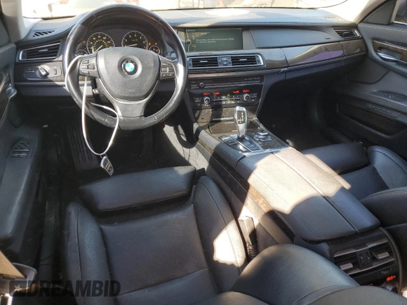 2012 BMW 7 Series 740Li with VIN WBAKB4C5XCC575773, listed as a Copart auction lot 87414794 with 88,115 mi miles and Clean Title. Bid and sale history available at carsss.com. Image 8.