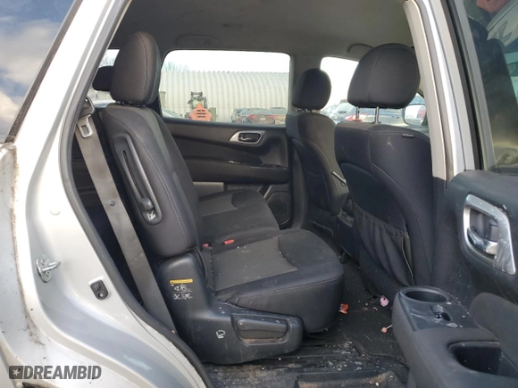 2017 Nissan Pathfinder S with VIN 5N1DR2MM7HC639918, listed as a Copart auction lot 88640415 with 81838 miles and Clean Title. Bid and sale history available at carsss.com. Image 11.