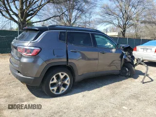 2020 Jeep Compass Limited с VIN 3C4NJDCB1LT196075, выставлен на аукционе Copart как лот 51287945 с пробегом 96 827 миль миль и Списание • Salvage title. История ставок и продаж доступна на DreamBid. Изображение 3.