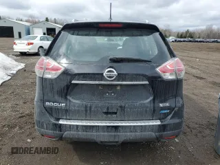 2015 Nissan Rogue S with VIN 5N1AT2MT6FC876568, listed as a Copart auction lot 50092175 with 182,218 mi miles and Salvage Title. Bid and sale history available at carsss.com. Image 6.