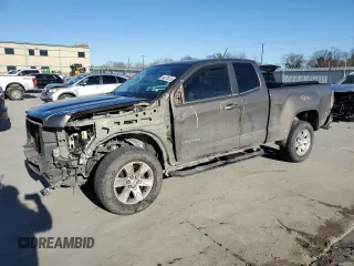 2016 GMC Canyon 2WD SLE with VIN 1GTH5CEAXG1278268, listed as a Copart auction lot 48074815 with 85,544 mi miles and Salvage Title. Bid and sale history available at carsss.com. Image 1.