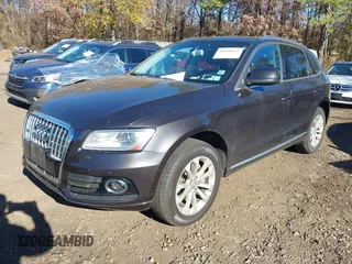 2014 Audi Q5 Premium Plus with VIN WA1LFAFP5EA123679, listed as a IAAI auction lot 40838862 with 161,974 mi miles. Bid and sale history available at carsss.com. Image 17.