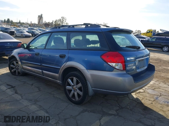 2008 Subaru Outback i with VIN 4S4BP61CX87334051, listed as a IAAI auction lot 41342060 with 123,755 mi miles and . Bid and sale history available at DreamBid. Image 3.
